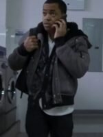 Power Book II Ghost Tariq St Patrick Leather Hooded Jacket