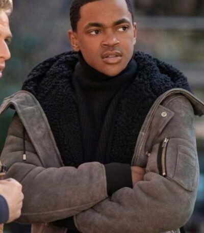 Power Book II Ghost Tariq St Patrick Leather Hooded Jacket
