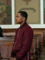 Power Book II Ghost Tariq St Patrick Maroon Tracksuit