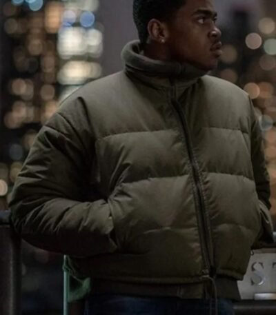 Power Book II Ghost Tariq St Patrick Puffer Bomber Jacket