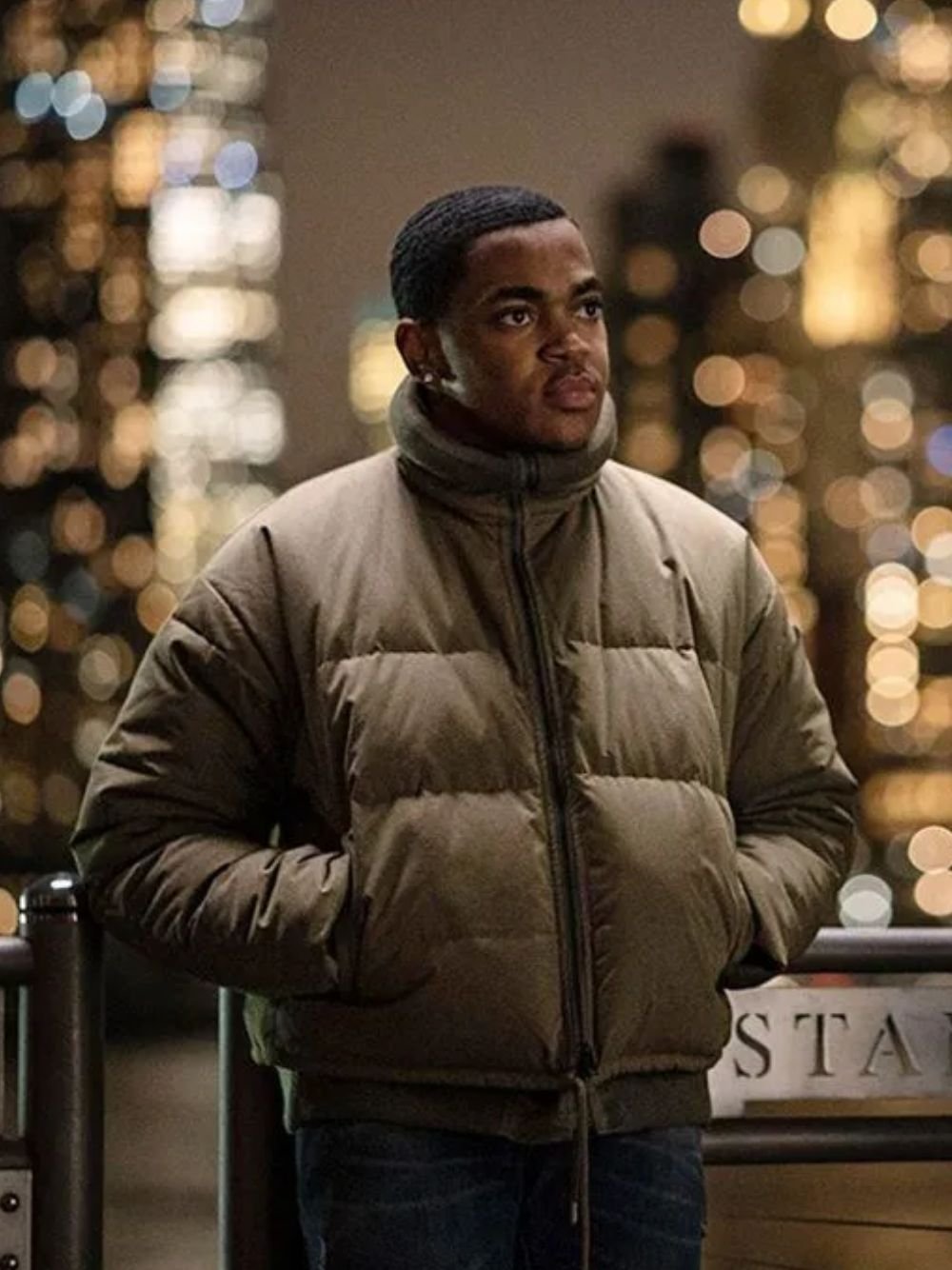 Power Book II Ghost Tariq St Patrick Puffer Bomber Jacket Power Book II Ghost Tariq St Patrick Puffer Bomber Jacket