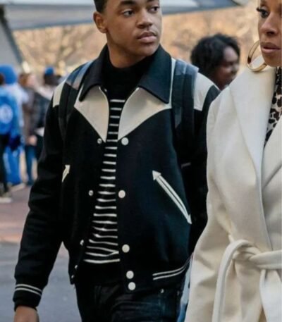Power Book II Ghost Tariq St. Patrick Varsity Bomber Jacket