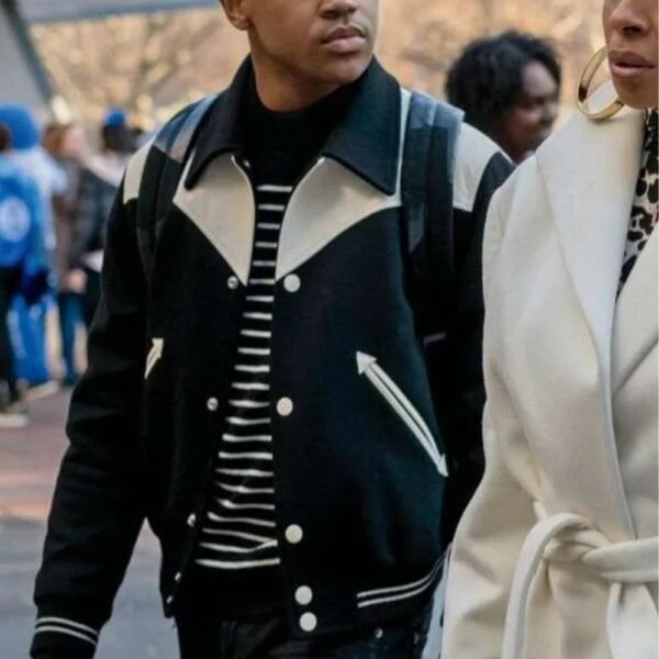 Power Book II Ghost Tariq St. Patrick Varsity Bomber Jacket