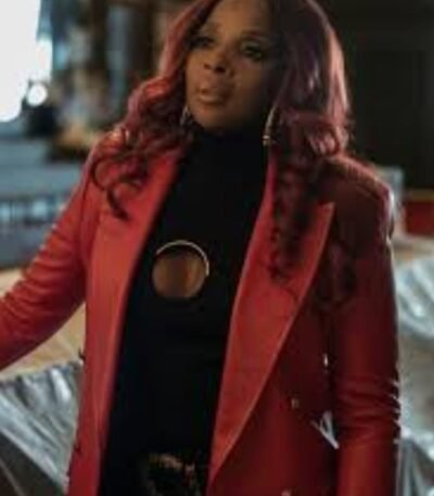 Power Book II Ghost Tasha St Patrick Red Blazer Coat