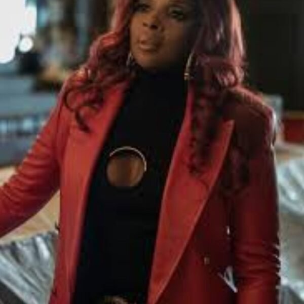 Power Book II Ghost Tasha St Patrick Red Blazer Coat