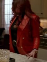 Power Book II Ghost Tasha St Patrick Red Blazer Coat
