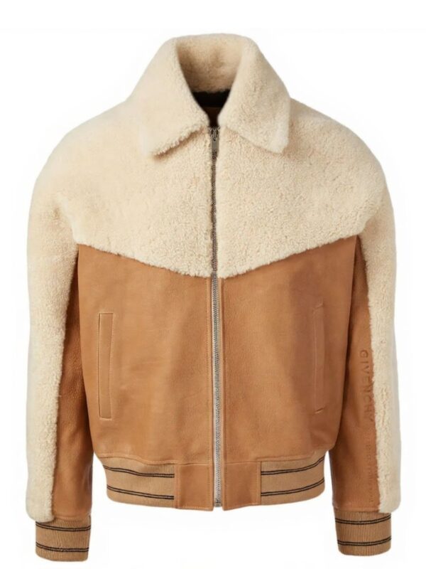 Power Book II Michael J Ferguson Brown and Off White Jacket