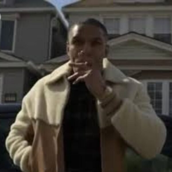 Power Book II Michael J Ferguson Brown and Off White Jacket