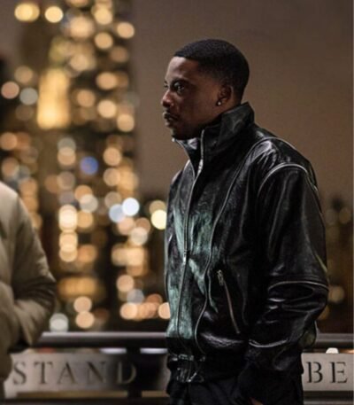 Power Book II S02 Cane Tejada Leather Bomber Jacket