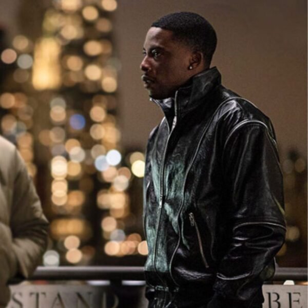 Power Book II S02 Cane Tejada Leather Bomber Jacket