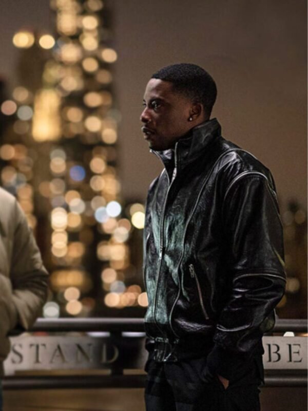 Power Book II S02 Cane Tejada Leather Bomber Jacket