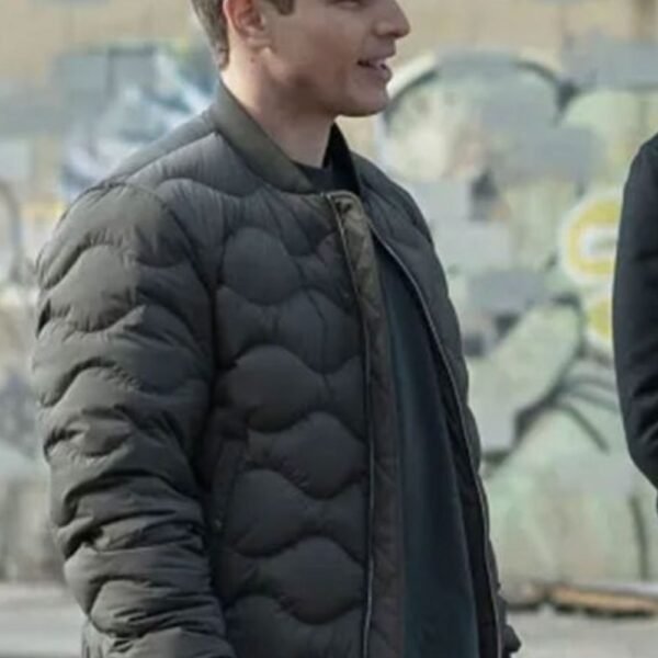 Power Book II S02 Ghost Brayden Weston Puffer Bomber Jacket