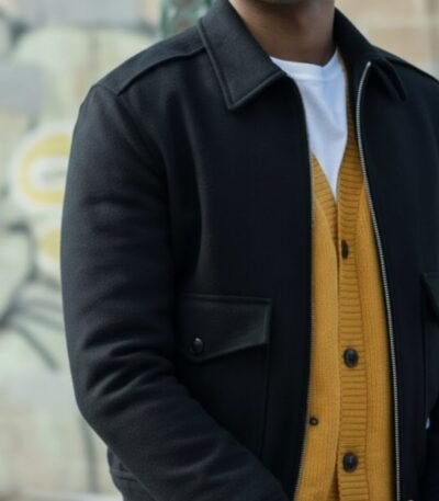 Power Book II S02 Tariq St Patrick Fleece Bomber Jacket