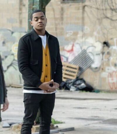 Power Book II S02 Tariq St Patrick Fleece Bomber Jacket