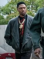 Power Book III Raising Kanan Marvin Black Leather Jacket