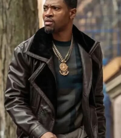 Power Book III Raising Kanan Marvin Brown Biker Jacket