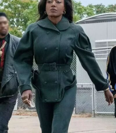 Power Book III Raising Kanan Raquel Thomas Double Breasted Jacket