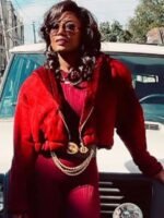 Power Book III Raising Kanan Raquel Thomas Maroon Jacket