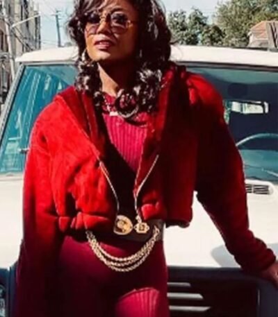 Power Book III Raising Kanan Raquel Thomas Maroon Jacket