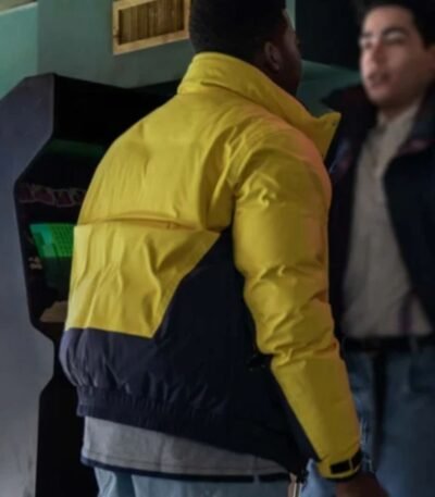 Power Book III_ Raising Kanan S01 Stark Yellow Bomber Jacket