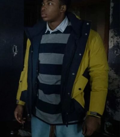 Power Book III_ Raising Kanan S01 Stark Yellow Bomber Jacket