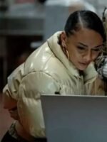 Power Book II_ Ghost Effie Morales Puffer Jacket