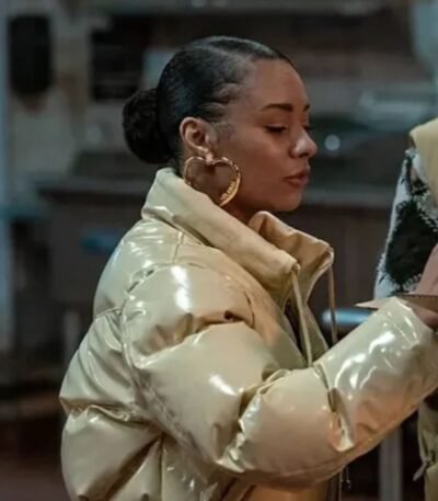 Power Book II_ Ghost Effie Morales Puffer Jacket