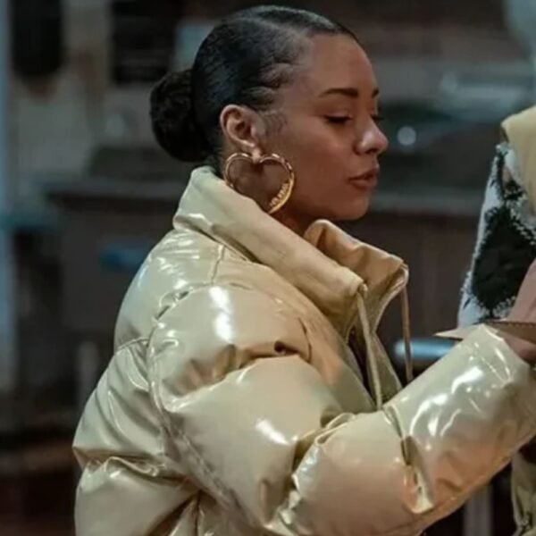 Power Book II_ Ghost Effie Morales Puffer Jacket