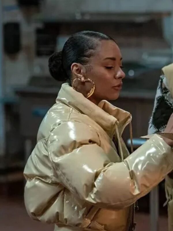 Power Book II_ Ghost Effie Morales Puffer Jacket