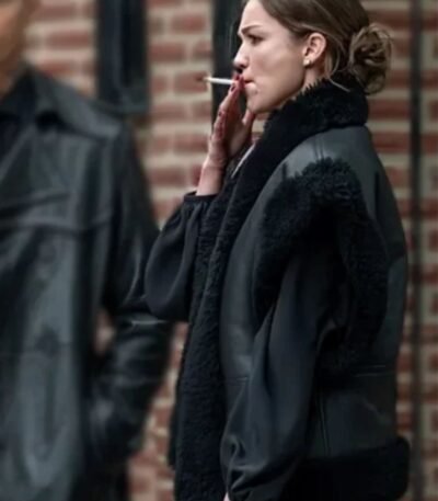 Power Book IV Claudia Flynn Leather Jacket