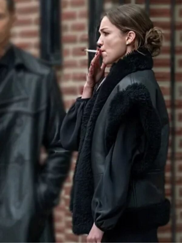 Power Book IV Claudia Flynn Leather Jacket