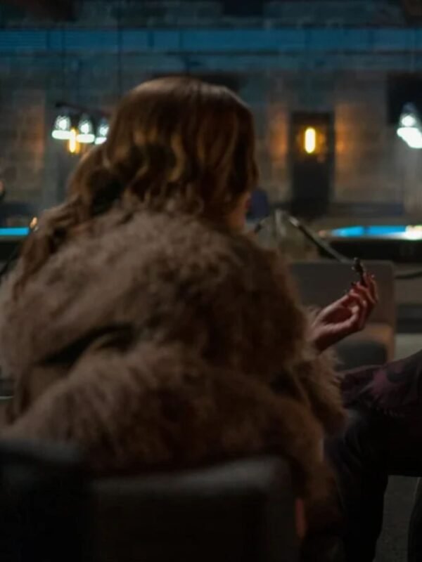 Power Book IV Claudia Flynn Shearling Coat
