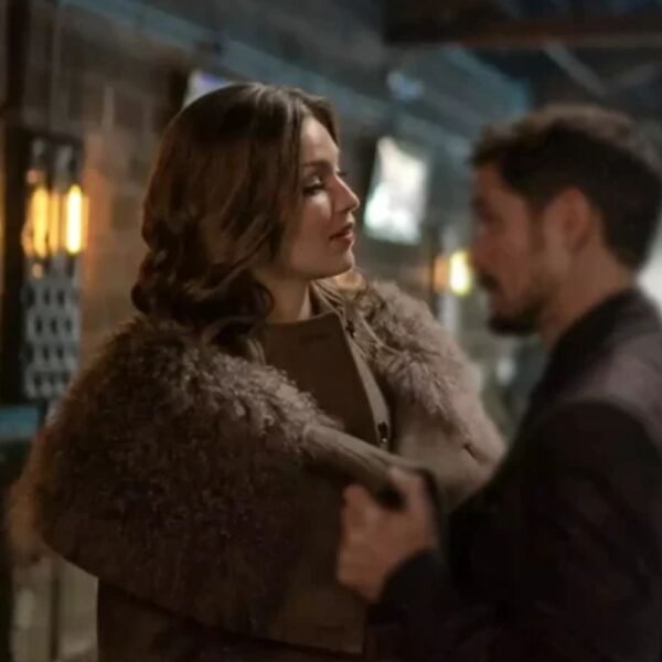 Power Book IV Claudia Flynn Shearling Coat