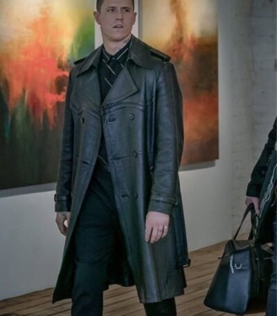 Power Book IV Force Vic Flynn Leather Coat