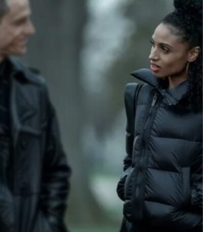 Power Book IV Gloria Black Puffer Jacket