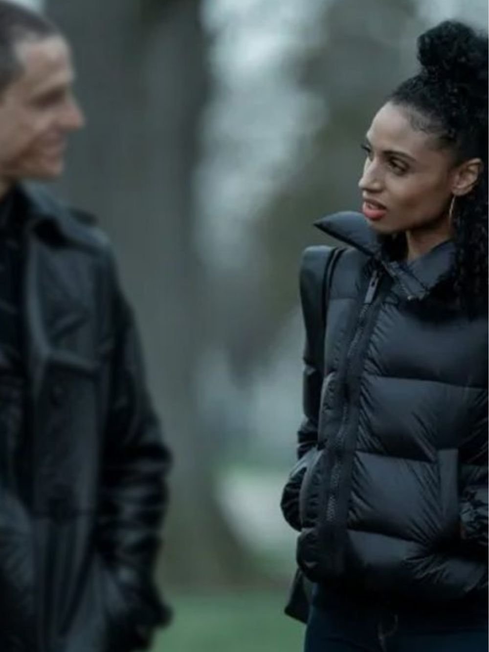 Power Book IV Gloria Black Puffer Jacket Power Book IV Gloria Black Puffer Jacket