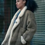 Power Book IV Gloria Shearling JacketPower Book IV Gloria Shearling Jacket