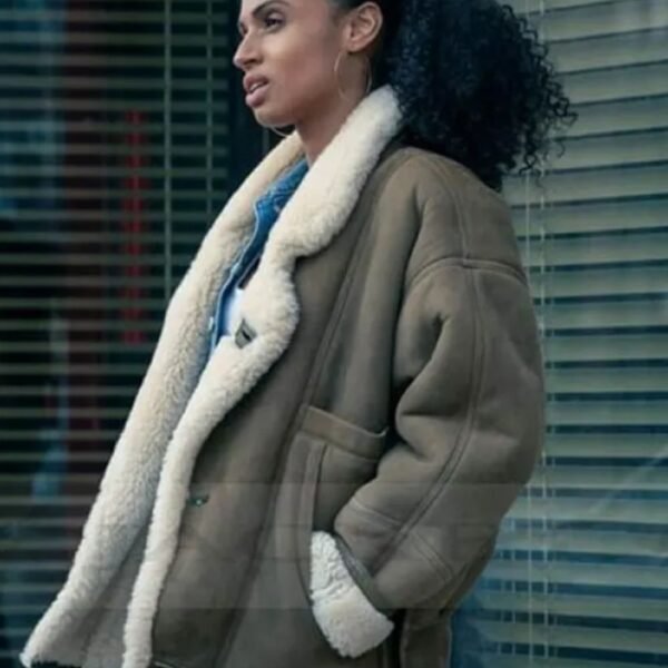 Power Book IV Gloria Shearling JacketPower Book IV Gloria Shearling Jacket