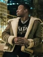 Power Book IV Jenard Sampson Fur Leather Jacket