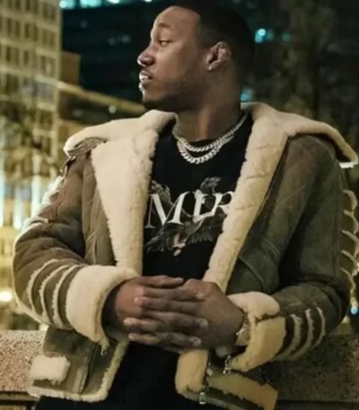 Power Book IV Jenard Sampson Fur Leather Jacket