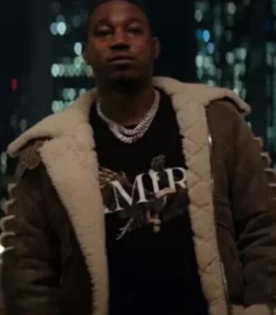 Power Book IV Jenard Sampson Fur Leather JacketPower Book IV Jenard Sampson Fur Leather Jacket