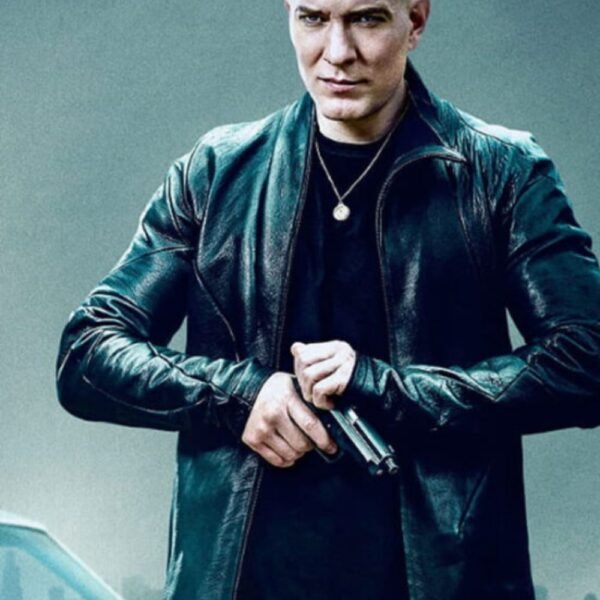 Power Book IV Tommy Egan Zipper Leather Jacket