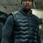 Power James St Patrick Black Quilted Puffer Vest
