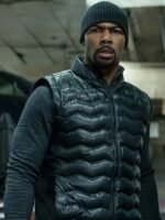 Power James St Patrick Black Quilted Puffer Vest