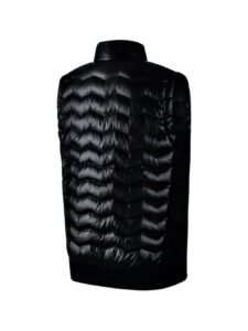 Power James St Patrick Black Quilted Puffer Vest