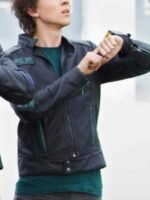 Power Rangers RPM Green Ziggy Leather Jacket