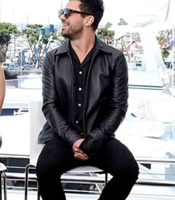 Preacher Dominic Cooper Black Leather Jacket