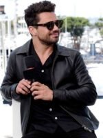 Preacher Dominic Cooper Black Leather Jacket