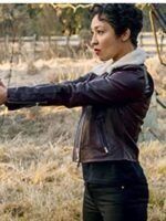 Preacher Ruth Negga Fur Collar Jacket