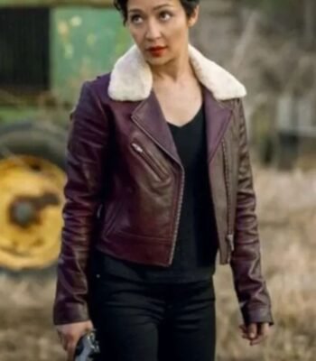 Preacher Ruth Negga Fur Collar Jacket